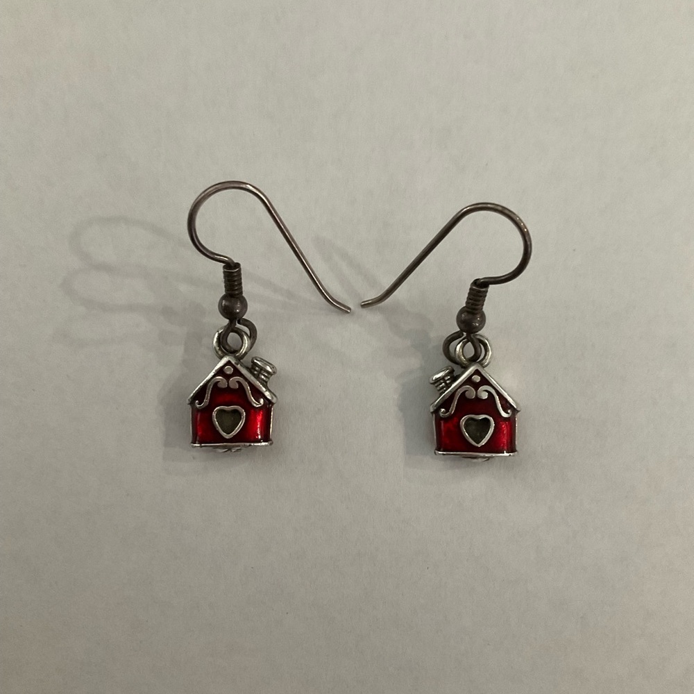 BRIGHTON LUV NEST BIRDHOUSE EARRINGS‎